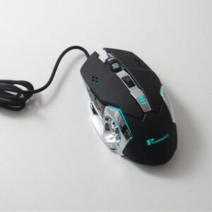 PremiumSun™ Black and Silver USB Optical Gaming Mouse
