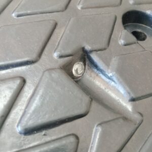 PremiumSun Speed Hump Middle – Road Safety Equipment (49X34X49CM ) Black